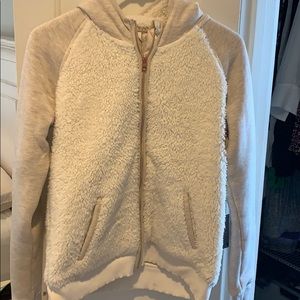 Athleta  fleece signed jacket/hoodie
